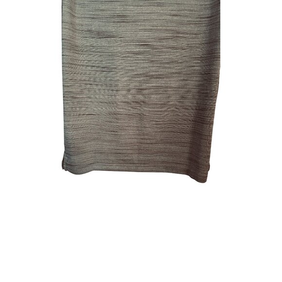 NWT Walter Hagen Size Large Gray Striped Polo Shirt 100% Polyester Golf Wear - Picture 8 of 13